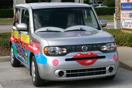 Nissan cube wrap