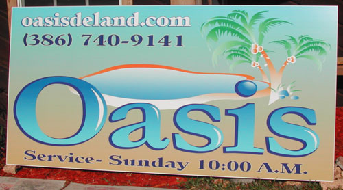 oasis sign